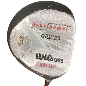 Wilson Dyna Power 3 Oversized Golf Club With Flex Action Shaft & Graphite Techno